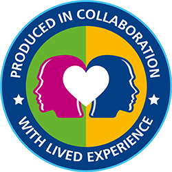 Produced in collaboration with lived experience.